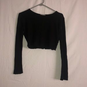 Charlotte Russe Black Long Sleeve
